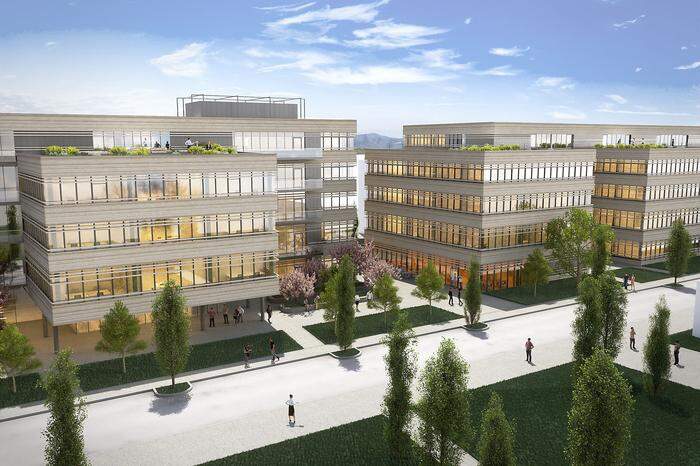 Das neue SAL Building am TU Campus Inffeldgasse wird planmäßig bis Jänner 2023 fertiggestellt. Bauherr ist die Bundesimmobiliengesellschaft (BIG)