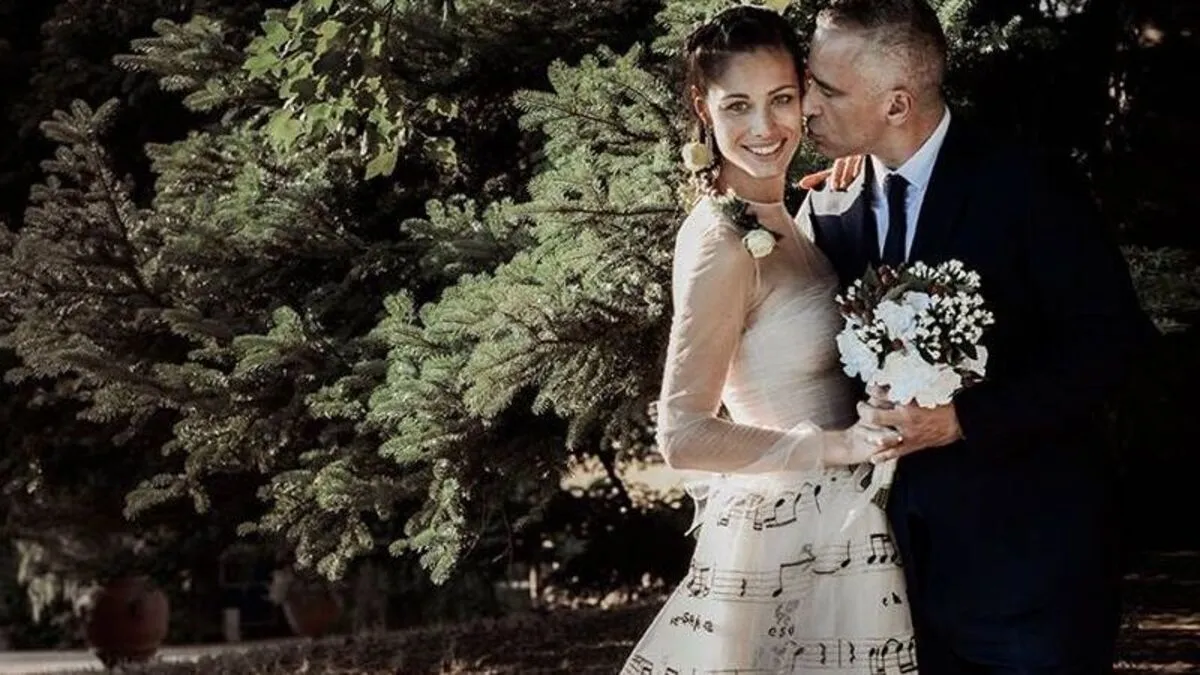 Da war die Welt noch in Ordnung: 2014 heiratete Eros seine Marica