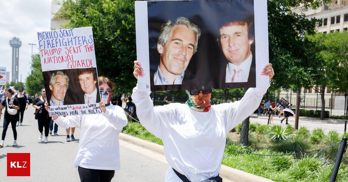 Trump fordert Ende der Attacken auf US-Regierung wegen Epstein-Akten