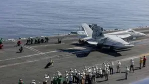 US-Aufmarsch am Golf, der Flugzeugträger USS Abraham Lincoln (CVN 72)