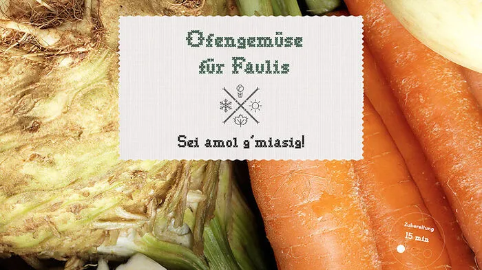 Ofengemüse für Faulis