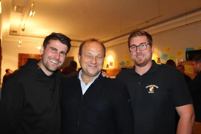 Bürgermeister Klaus Strein war zu Gast