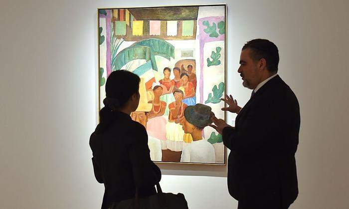 Das Werk von Diego Riviera erzielte mit 9,76 Millionen Dollar den bisher höchsten Preis für ein lateinamerikanisches Kunstwerk