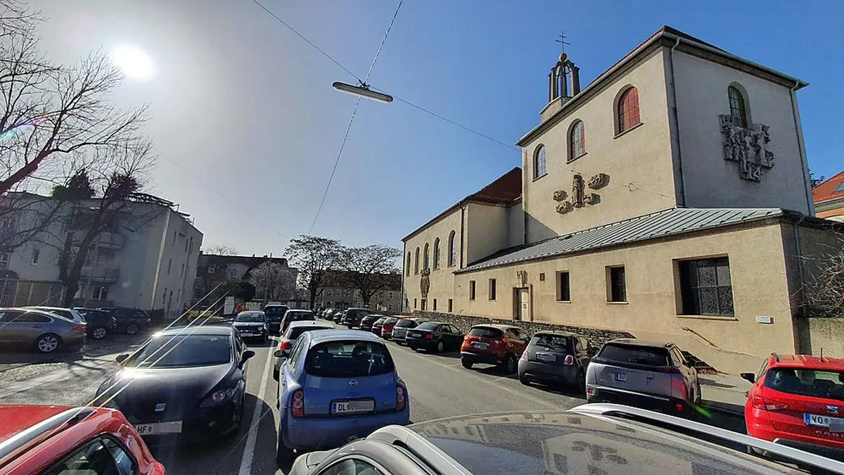 Der Münzgrabengürtel ist eine Sackgasse bei der Münzgrabenkirche. Derzeit wird die große Fläche als großer Autoparkplatz genutzt