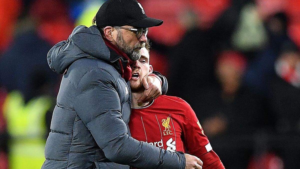 Klopp musste seine Spieler trösten