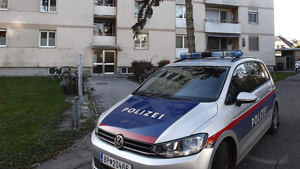 In einem Hochhaus in Klagenfurt ereignete sich die Bluttat