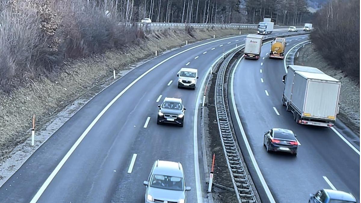 Die A9 bei Rottenmann (Archivbild)