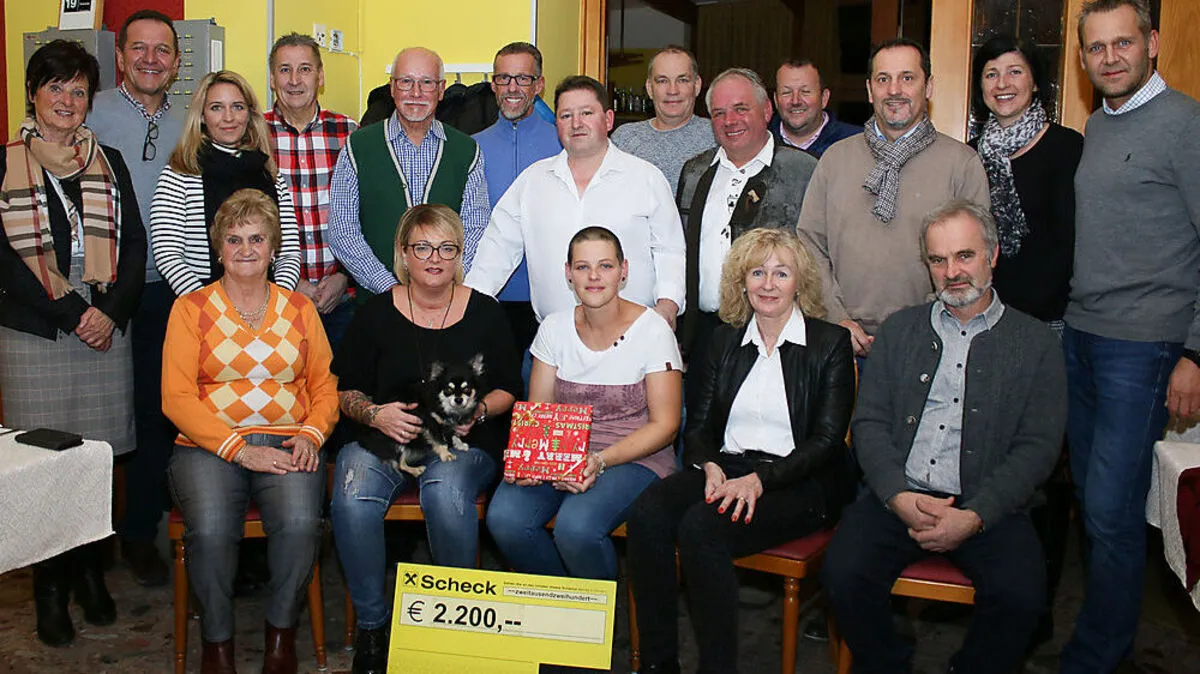 Spendenübergabe in Judenburg