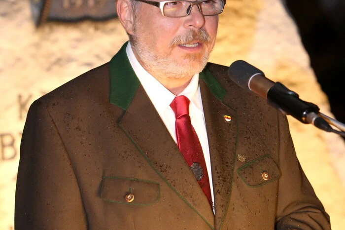 Die Festrede hielt Andrej Ajdic (Foto), Obmann des deutschen Kulturvereines Cilli an der Sann (Slowenien).