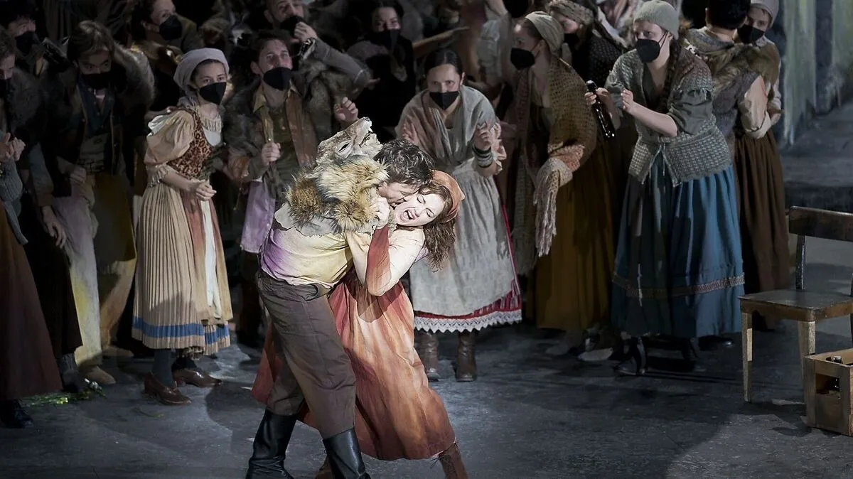 Svetlana Aksenova und Pavol Breslik in „Jenůfa“