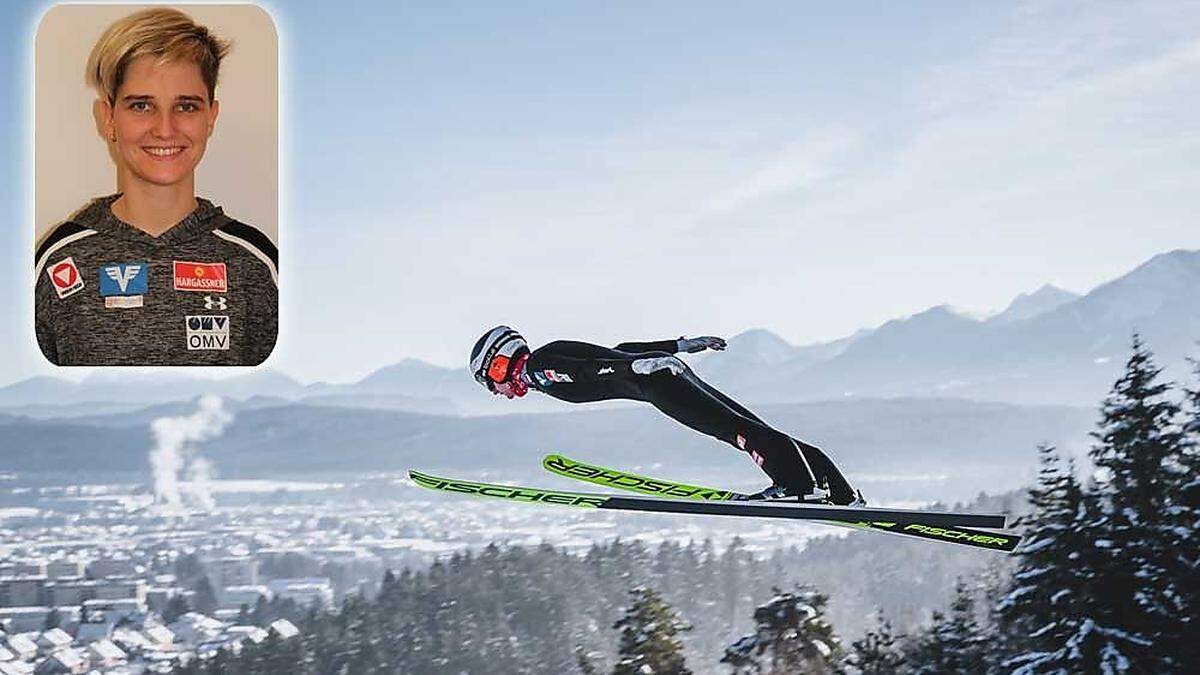 Sie liebt dieses Gefühl in der Luft: Sophie Sorschag ist eine Skisprung-Spätstarterin