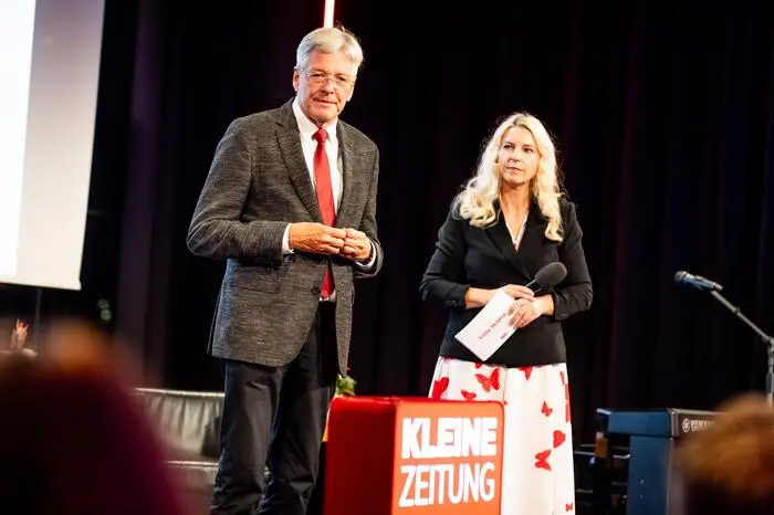 Emotionale Grußworte kamen von Landeshauptmann Peter Kaiser