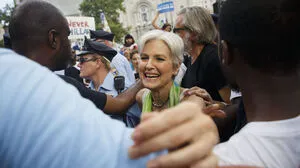 Grün-Kandidatin Still Stein spricht linke Wähler an, die sich mit Hillary Clinton nicht anfreunden können