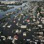 Auch das ist Krieg: Tausende überschwemmte und zerstörte Häuser