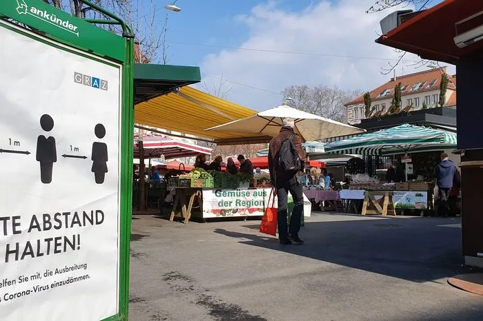 "Bitte Abstand halten": Dieser Appell hat mittlerweile gefruchtet.