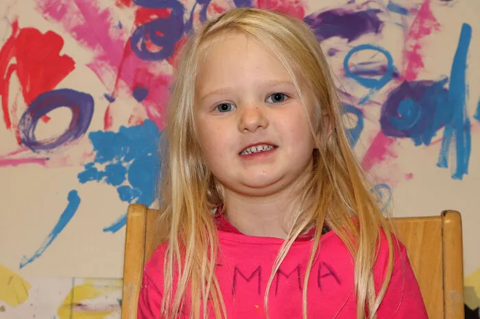 Emma Regenfelder (6 Jahre) aus Tiffen.