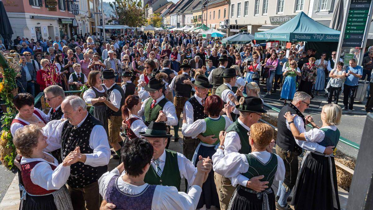 Der Leibnitzer Hauptplatz verwandelt sich am 14. und 15. Oktober wieder in eine große Bühne