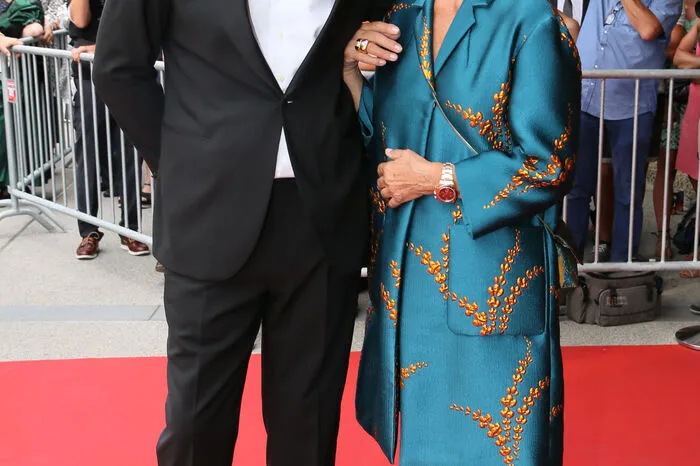Schauspielerin Monika Peitsch und ihr Mann Sven Hansen- Höchstedt