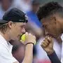 Denis Shapovalov (links) und Felix Auger-Aliassime