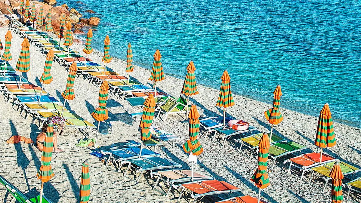 An Tagen ohne Badewetter fehlen auch in Lignano die Badegäste