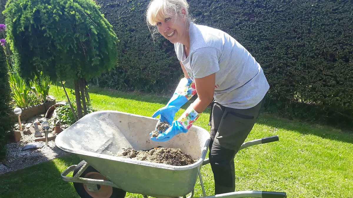 Silvia Baumgartner sagt: "Ich arbeite am schönsten Arbeitsplatz, den man sich nur vorstellen kann"