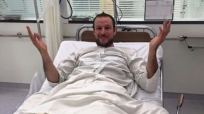 Aksel Svindal schickte Grüße aus dem Krankenhaus