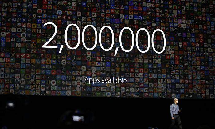 Apple-Chef Tim Cook präsentiert beeindruckende Zahlen