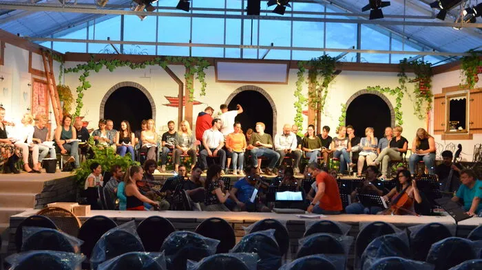 Die Gärtnerei Sattler verwandelt sich wieder in ein Opernhaus.