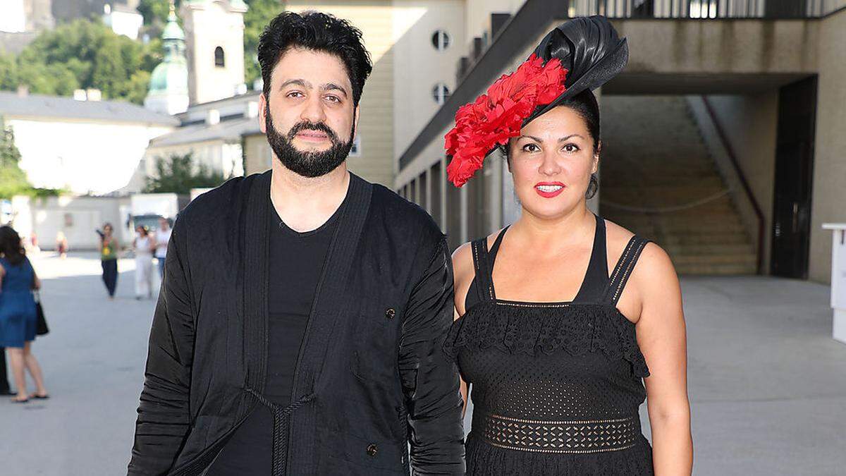 Auch Anna Netrebko und Yusif Eyvazov schauen in Laibach vorbei