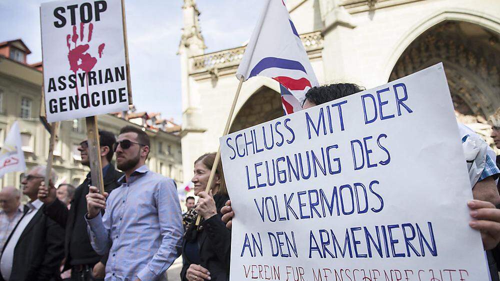 Auch in der Schweiz wurde demonstriert