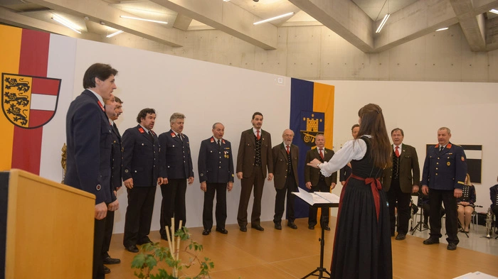 Für die musikalische Umrahmung sorgten der MGV Heimatklang Bach und "Die BlaurockBezirksBémische"
