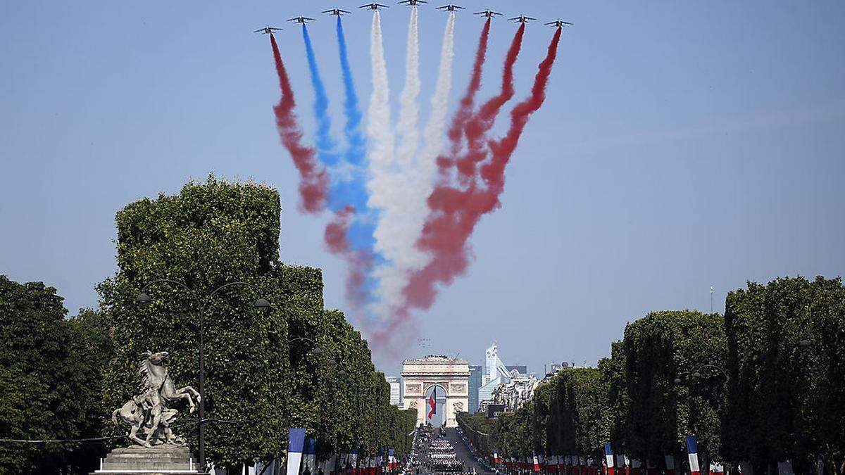 Große Feierlichkeiten in Paris