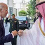 Faustgruß: Biden mit dem saudischen Thronfolger Mohammed bin Salman