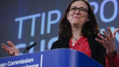 EU-Kommissarin Malmström: Will Entscheidung am nächsten Donnerstag