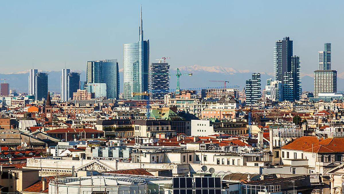 Panorama von Mailand