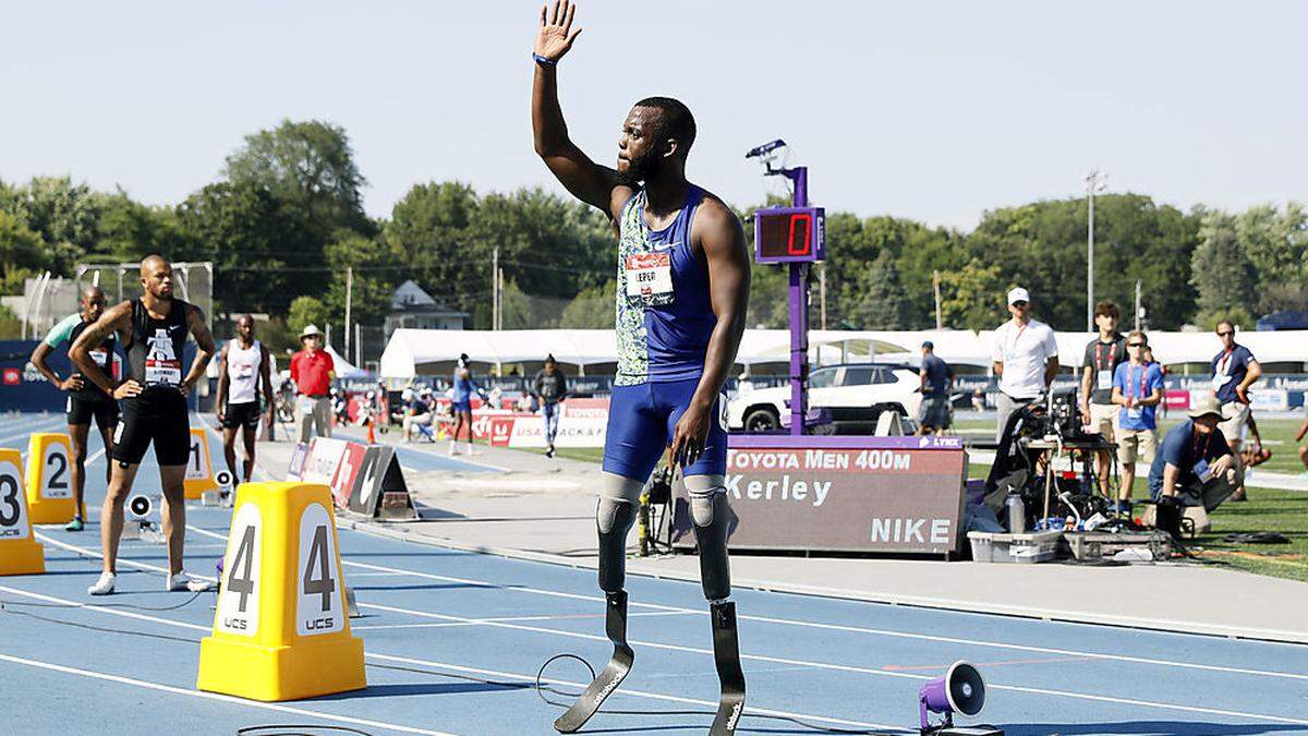 Parasportler Blake Leeper kämpft um eine Teilnahme bei den Olympischen Spielen