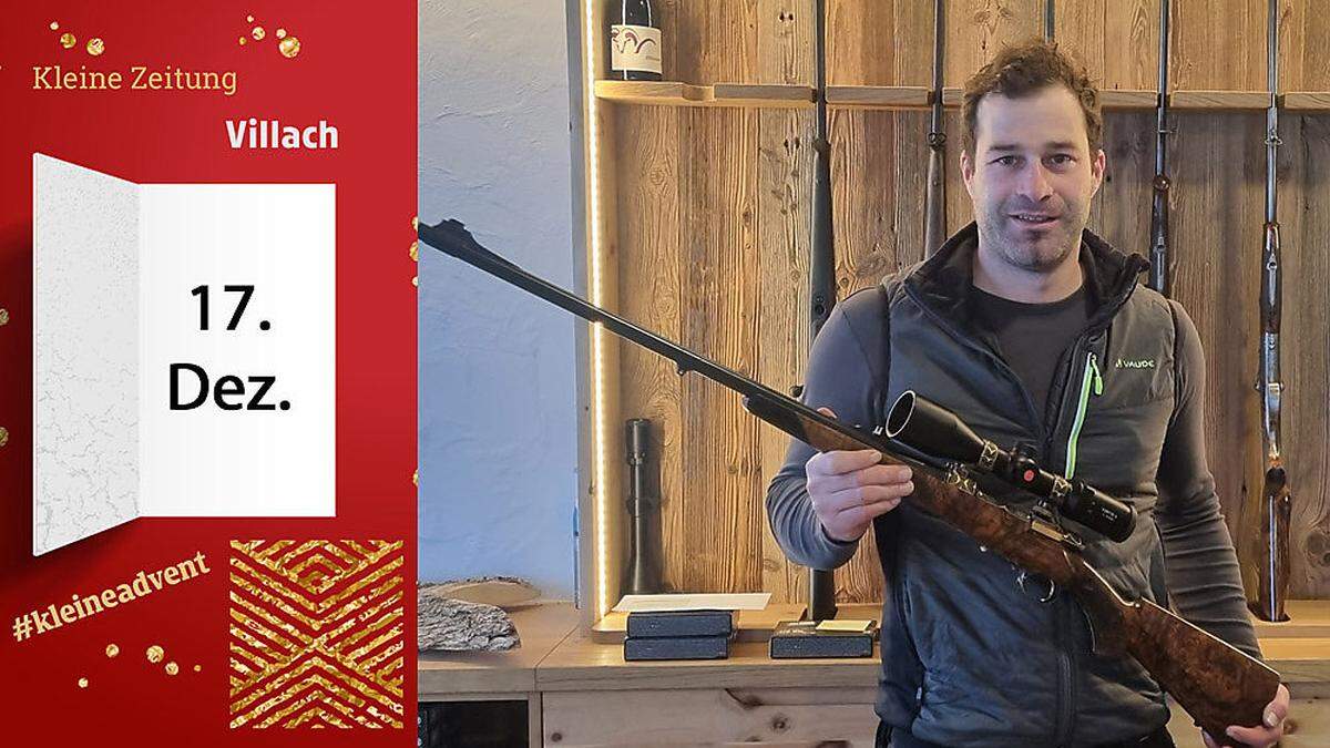 Florian Unterköfler betreibt die Firma Carinthia Gun Tec in Arriach