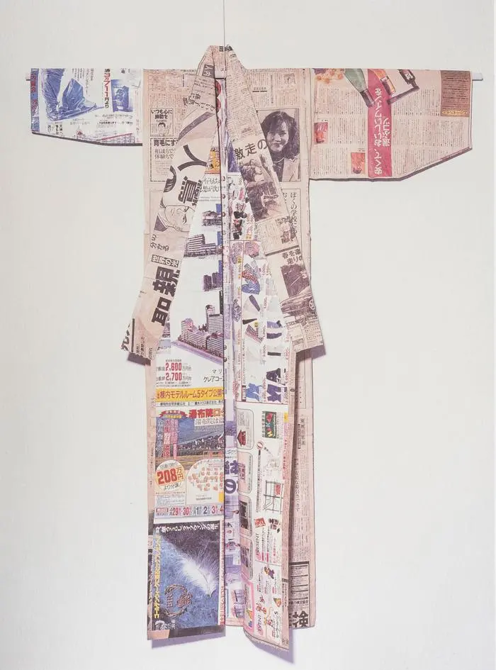 Kazuko Miyamoto setzt sich künstlerisch mit dem Kimono auseinander