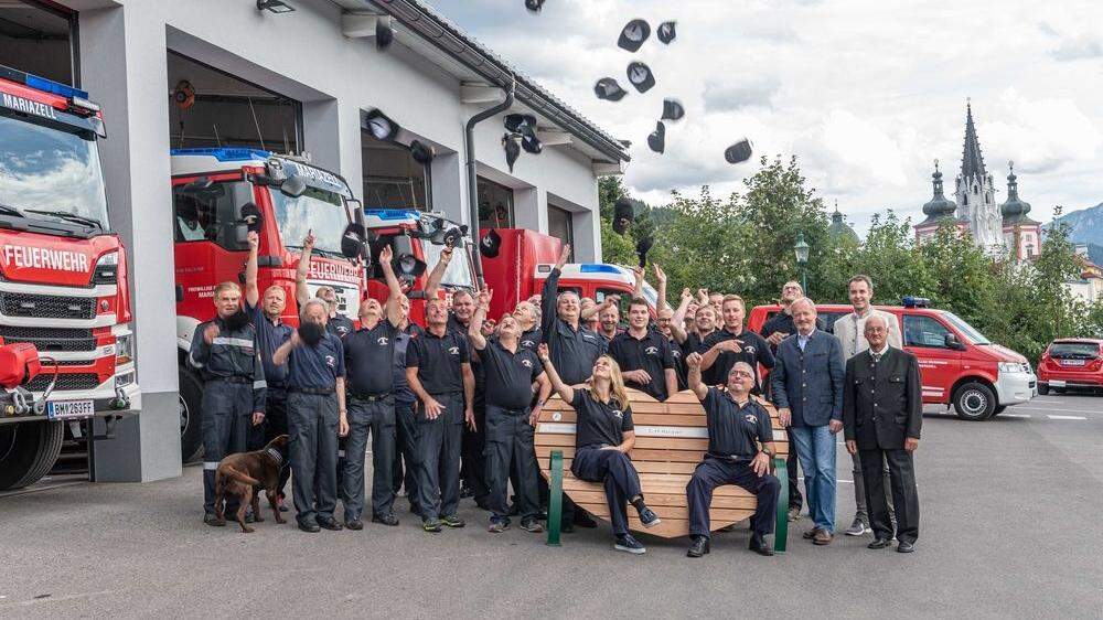 Mariazell hat sich dank der dortigen Freiwilligen Feuerwehr eine Trophäe gesichert