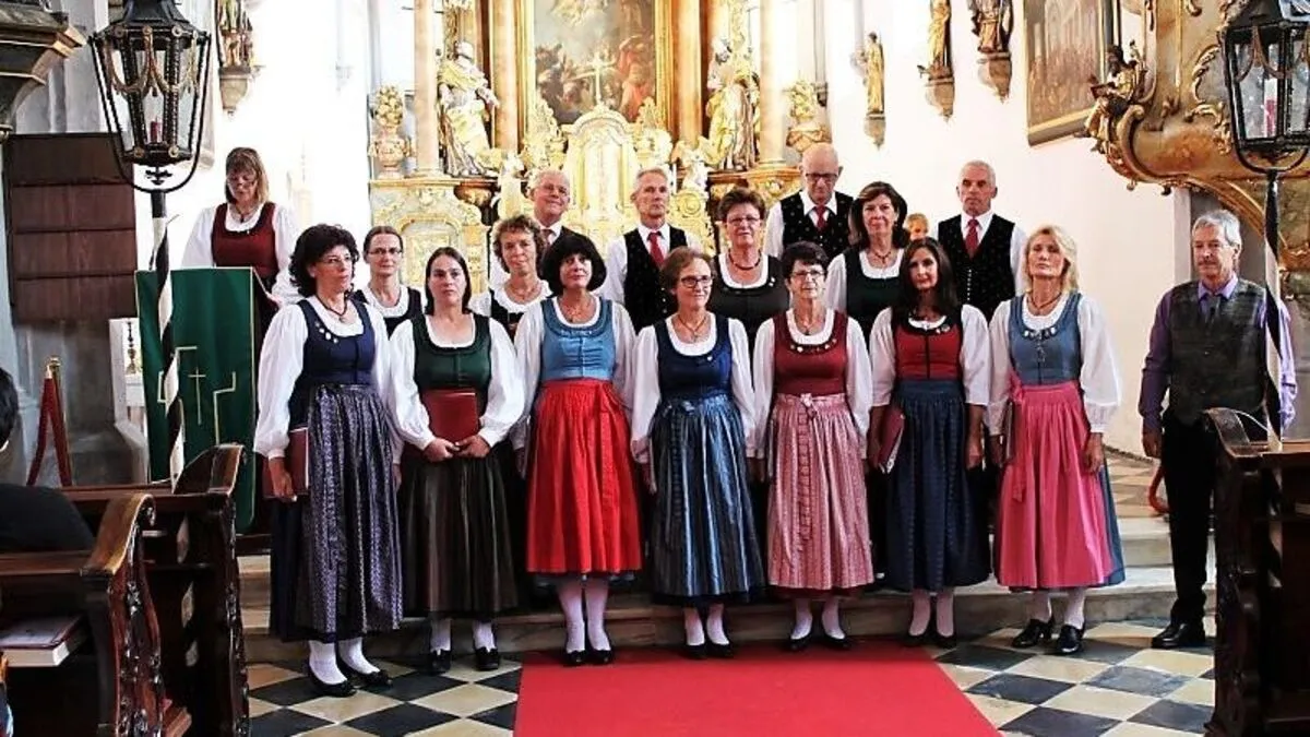 Die Singgemeinschaft feierte mit einer Messe Jubiläum