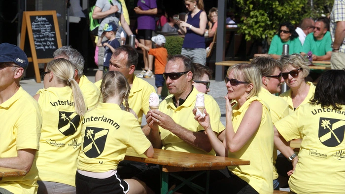 Bei hochsommerlichen 28 Grad im Schatten...