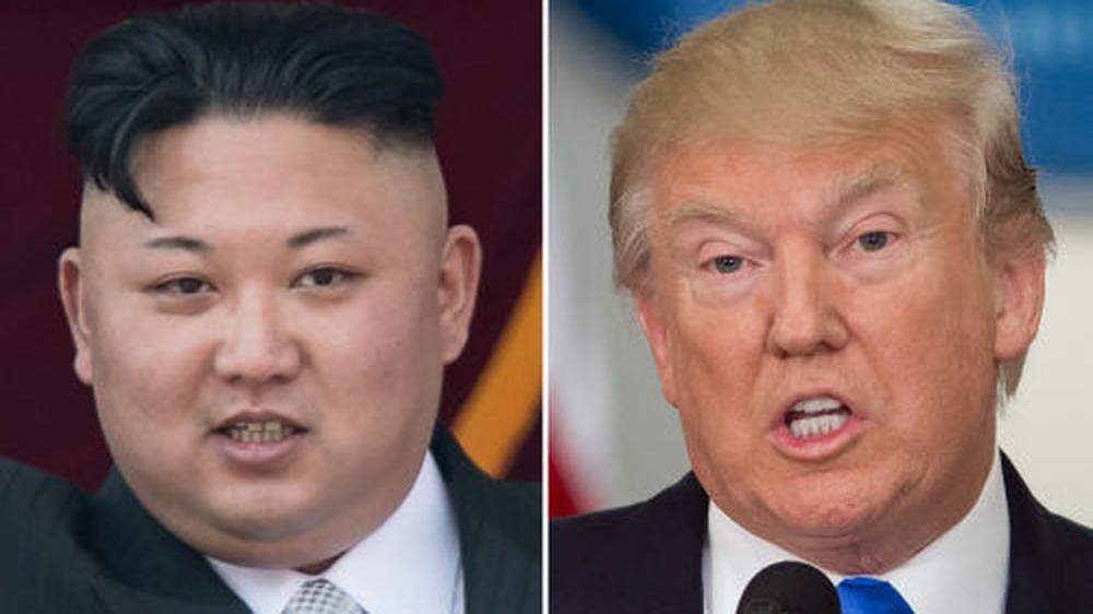 Nordkoreas Diktator Kim Jong-Un / US-Präsident Donald Trump