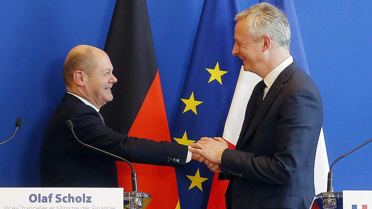 Scholz und Le Maire