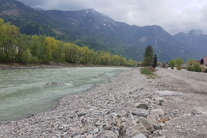 Auch an der Drau in Oberdrauburg wurden Hochwasserschutzmaßnahmen umgesetzt.