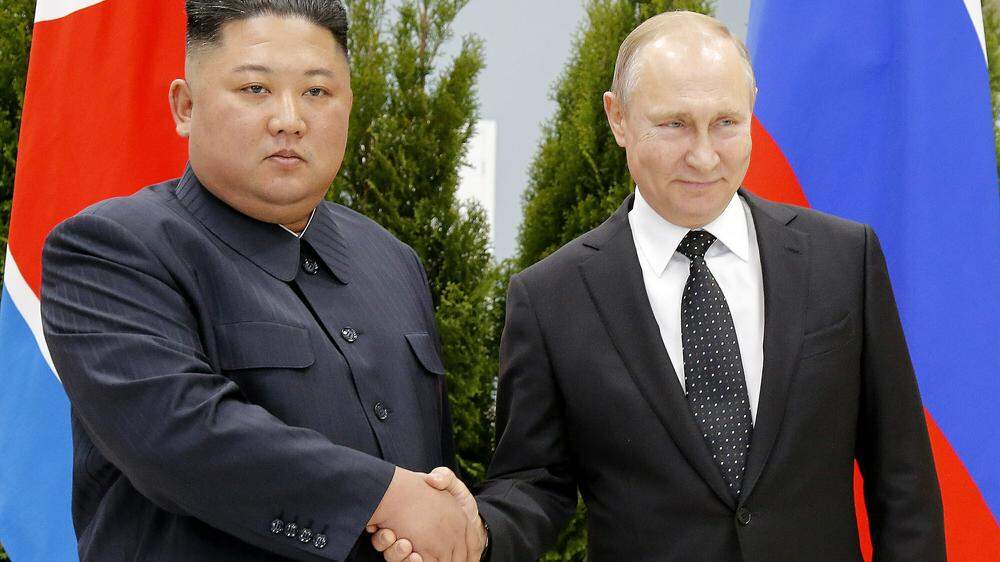Kim und Putin im Austausch