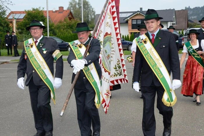 Obmann ist Klaus Kreinbucher, mit Unterstützung von Franz Grün wurde das Jubiläumsfest vorbereitet.