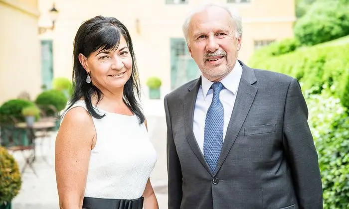 Claudia Macheiner und Ewald Nowotny