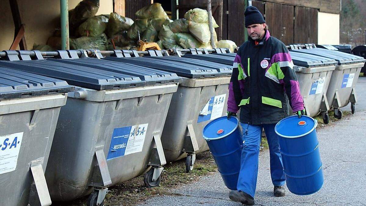 Der Recylinghof in Rechberg ist in die Jahre gekommen 