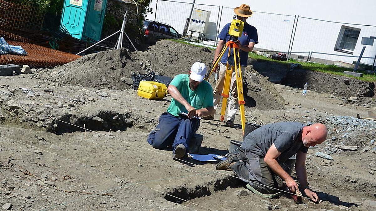 100 Quadratmeter wurden von den Archäologen genauer untersucht