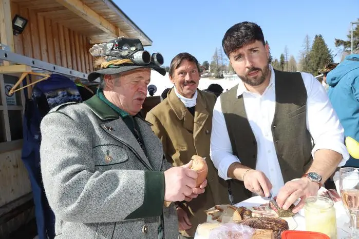 Schifahren macht auch hungrig!
